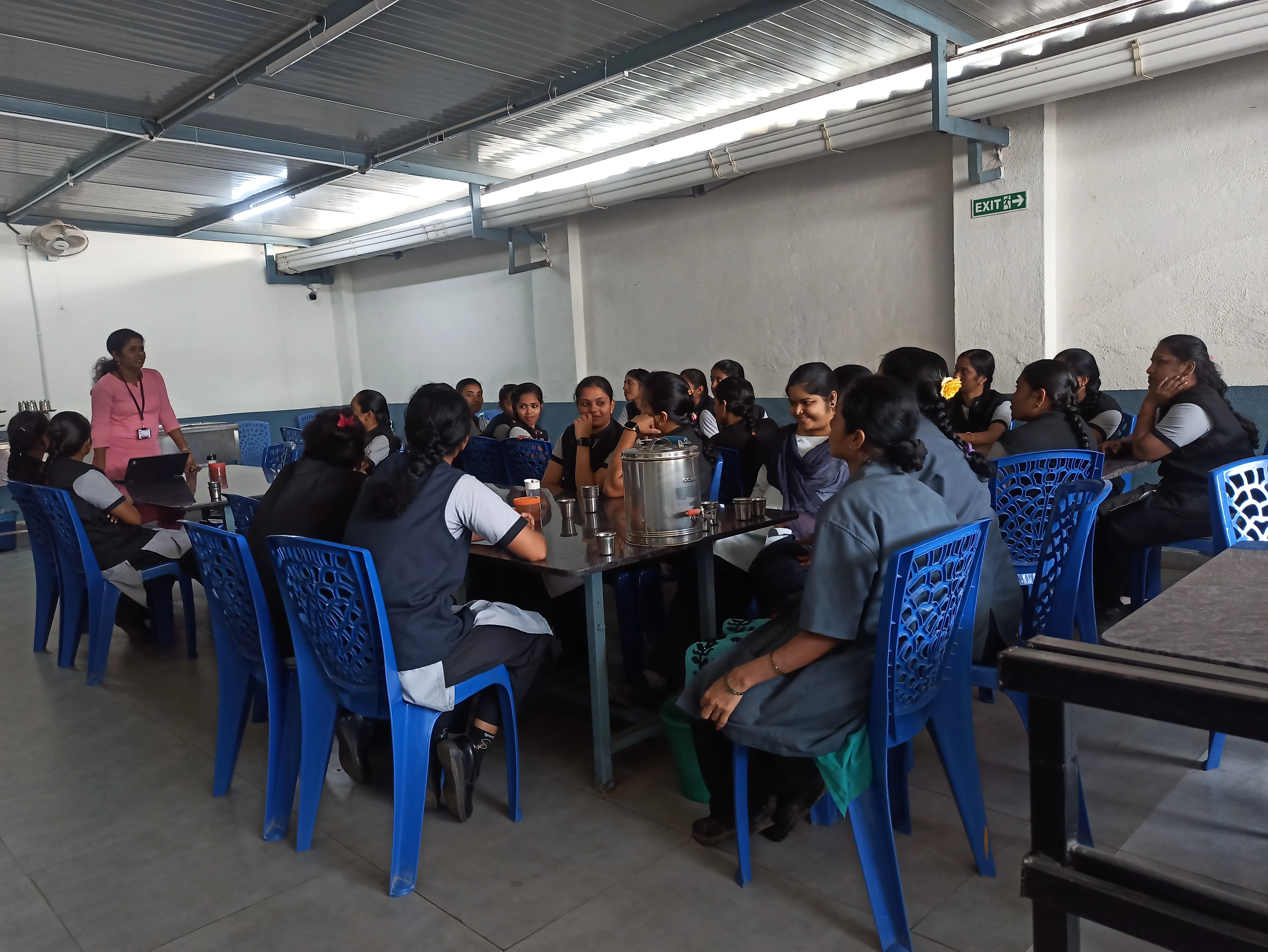 Workshop on menstrual health in India